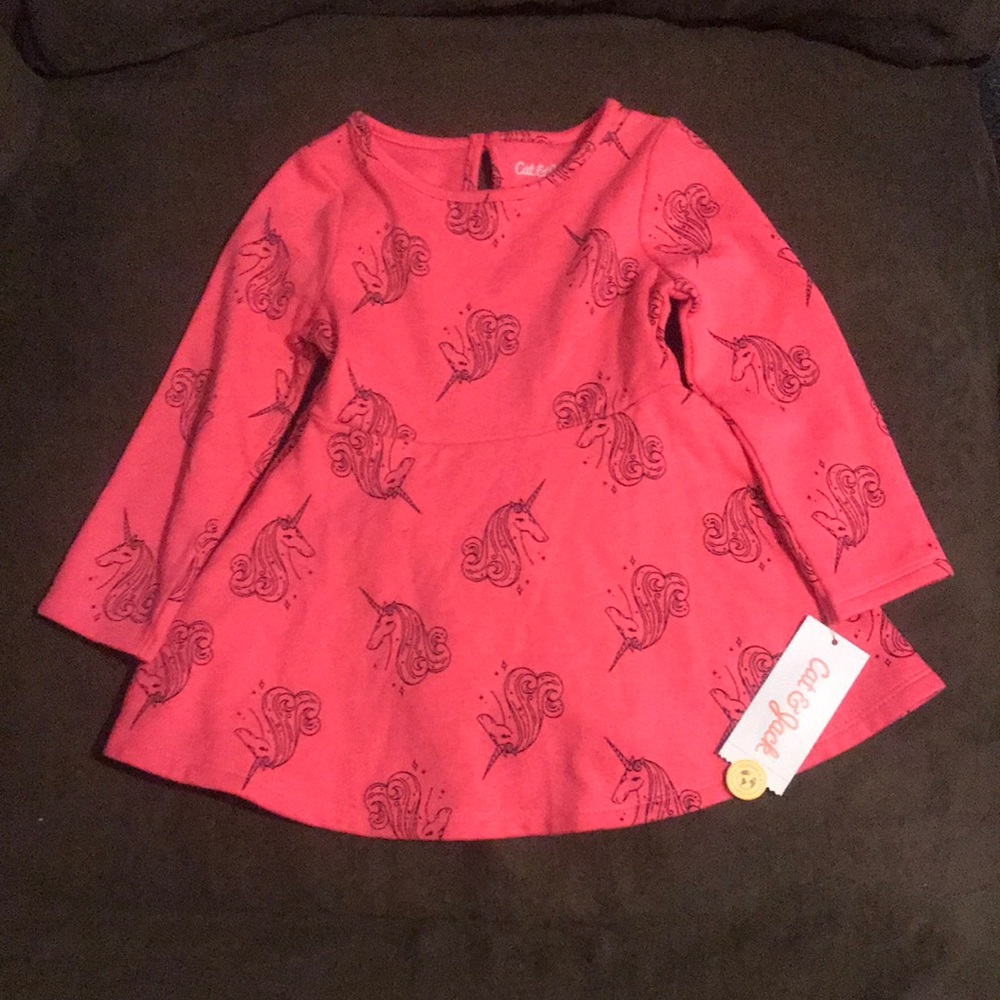 Cat & Jack Fleece Dress With Romper